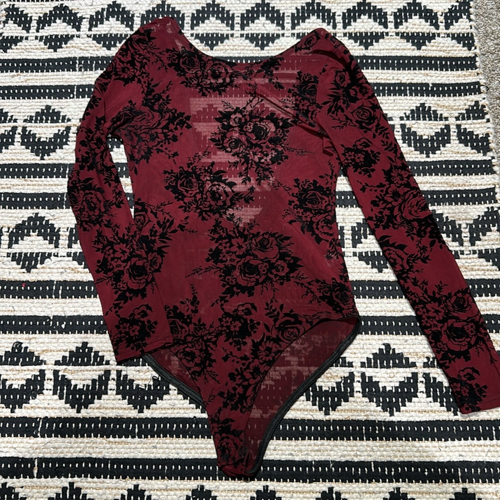 Iris sheer bodysuit